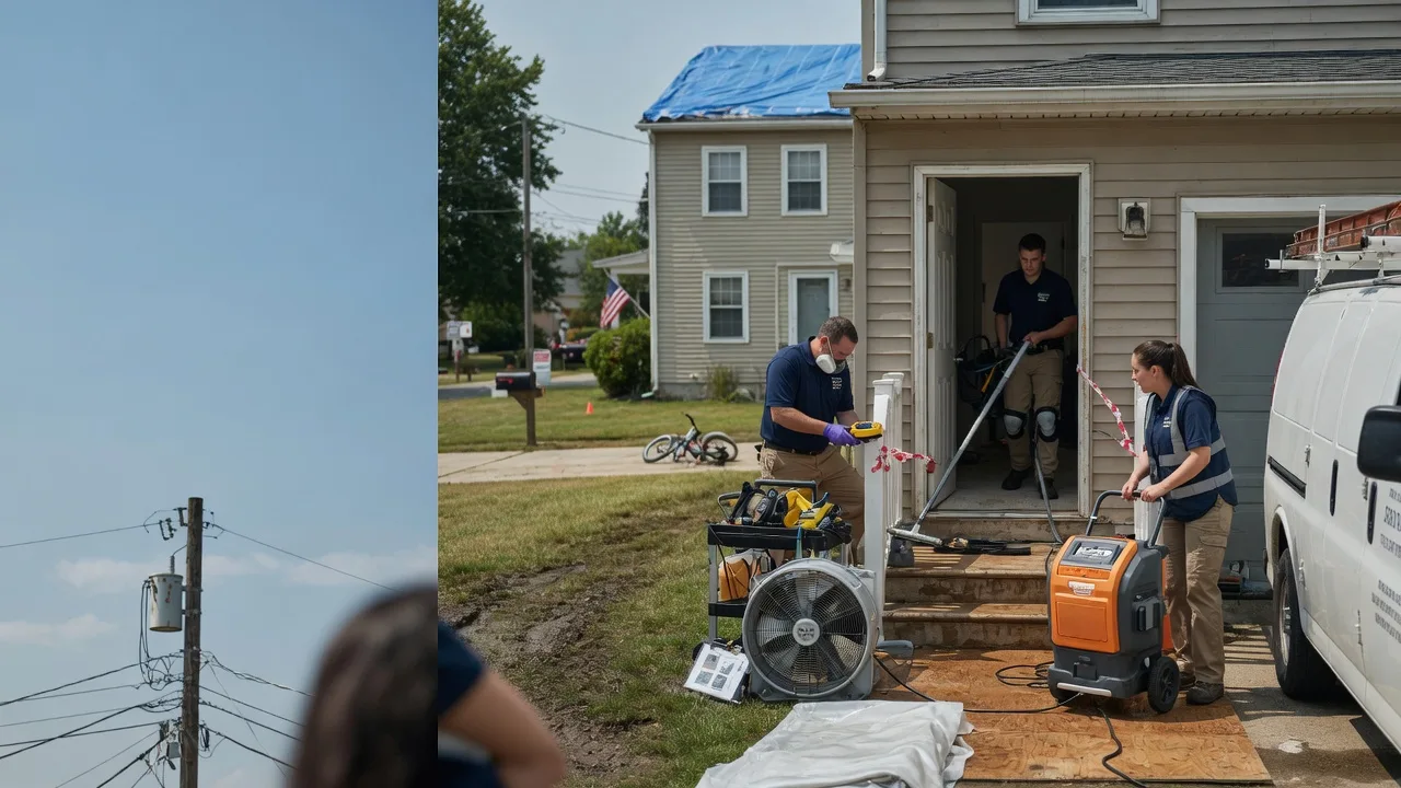 Water Damage Repair in Manvel, TX near me